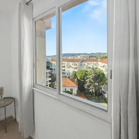 Mimosas Wilson Bright 3br W Sea View 5min Apartman Antibes